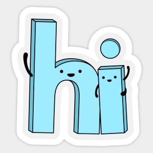 hi Sticker